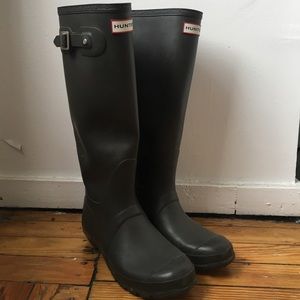 Dark Slate Tall Women’s Hunter Rain Boots